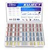 Kuject 270PCS Solder Seal Wire Connectors, Self-Solder Heat Shrink Butt