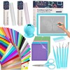 iVyne 66-Piece Ultimate Vinyl Crafting Set Permanent Vinyl, Transfer Tapes,