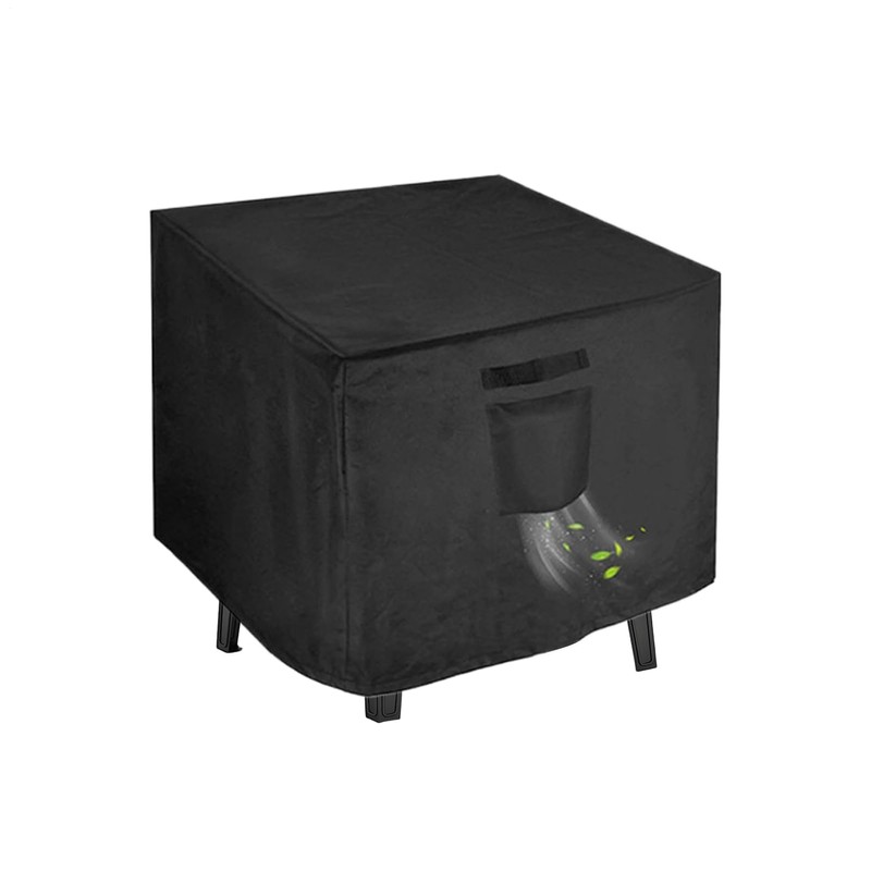 Outdoor Fireplace Cover,Fire Table Waterproof Protector - Weather-Resistant Square Firepit