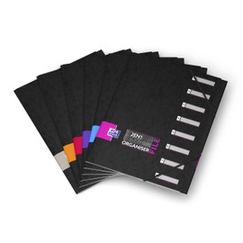 Oxford 400065859 8 Compartments Organiser A4 Folder Color Random