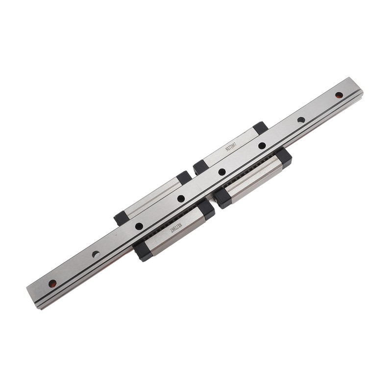 200mm Linear Guide Rail with 2 Sliding Blocks MGN12H Bearing