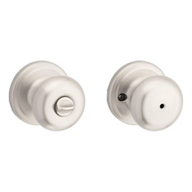 Kwikset 97300-829 Juno Privacy Knob, Pack of 1, Satin Nickel