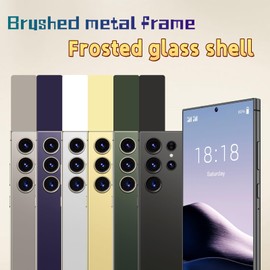 Fine Life Pro Unlock Android Phone, Support 4G LTE FDD: B1/B3/B4/B7, 6.75 Inch Display, 3GRAM+64GROM/TF256GB, 5MP+16MP Dual Cameras, Dual SIM Cards, Metal Frame (Blue)