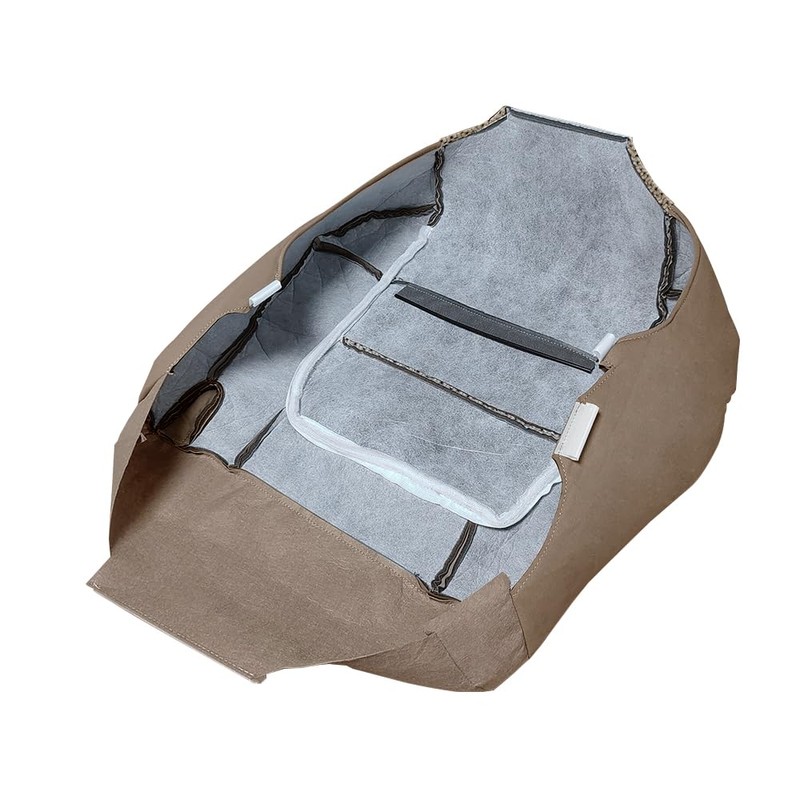 Lskioer Med Parchment Tan Driver Side Bottom Cloth Seat Cover