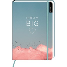 myNOTES Notizbuch A5: Dream Big: Notebook medium, gepunktet | Für große Träume und Ziele: Ideal als Bullet Journal oder Tagebuch