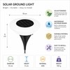 Solar Ground Lights for Outdoor Landscaping – 14-LED Waterproof Lawn