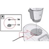 Monsieur Cuisine Connect Transmission Guide with Flowers 5 Branches Smart