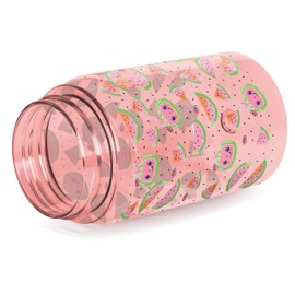 Simple Modern CoComelon Kids Water Bottle Plastic BPA-Free Tritan Cup with Leak Proof Straw Lid | Reusable and Durable for Toddlers, Girls | Summit Collection | 12oz, CoComelon Pink Melon