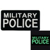 Military Police Glow-in-the-Dark Embroidered Velcro Patch