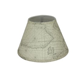 Albert Estate LTD, World Map Print Lamp Shade,Hardback, Clip On (10)