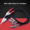 ATOPLEE - 2 cables de prueba LCR para medidor LCR,