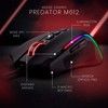 Redragon Mouse Gamer Predator M612 8000 dpi RGB Color Negro