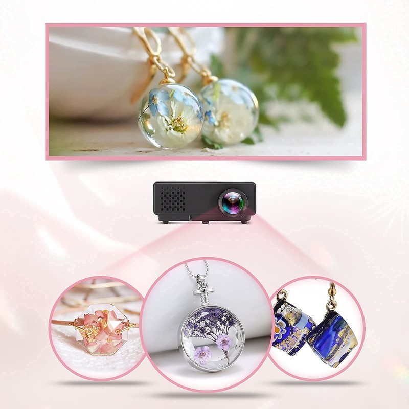 YIEHO 300g UV Resin Kit with Light-Upgraded Crystal Clear Hard