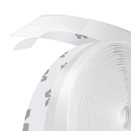 shinfly Draft Excluder for Doors, 10m/33ft, Transparent TPE Material, Weather Stripping Tape, Model Name: Draft Excluder for Doors