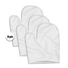 Ner Mitzvah Silver Polish Glove - 3 Gloves - Reusable,