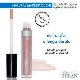 Helan I Colori von Helan – flüssiger Lidschatten für die Augen, aufhellend, vielseitig einsetzbar, ideal als flüssiges Rouge, Gesichts-Make-up und Bronzer, Make-up ohne Transfer, langanhaltend,