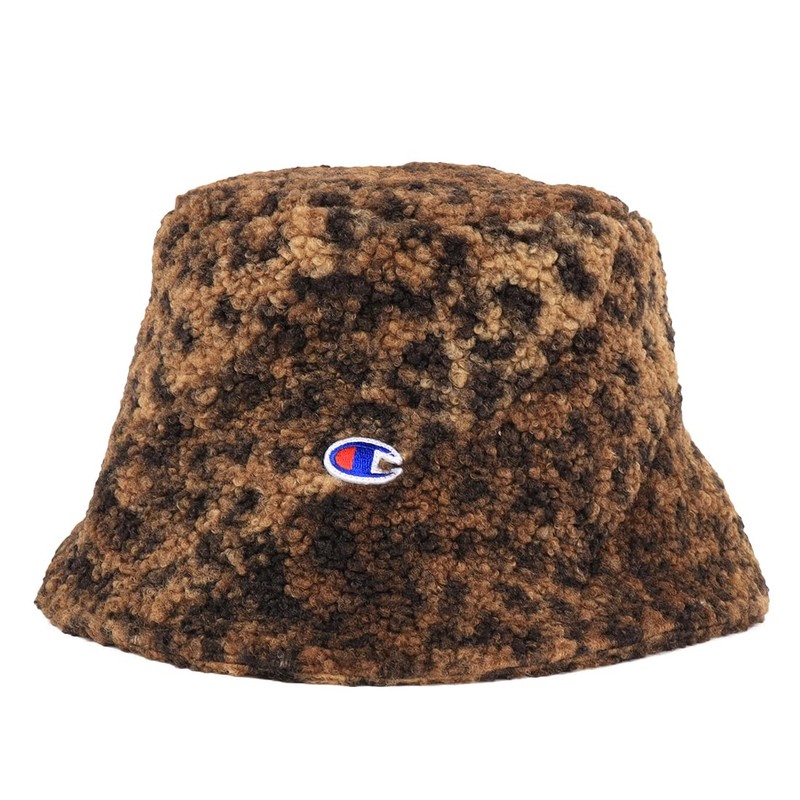 Champion 372-0034 Sheepboa Tulip Hat, leopard