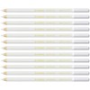 STABILO"CarbOthello" Chalk Pastel Colouring Pencil - Grey/White (Pack of 12)