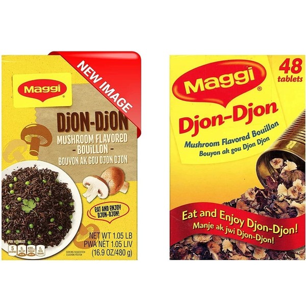 MAGGI Djon Djon bouillon cubes - mushoom flavored 1 box (48 cubes)