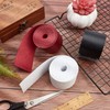 GORGECRAFT Leather Straps Strips 2 inch Wide Flat Leather Cord