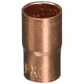 Elkhart C600-2 1/2X3/8 Epc Pipe Reducer, 1/2 X 3/8 in, Ftg X, 1/2" S x 3/8" Sweat/Solder