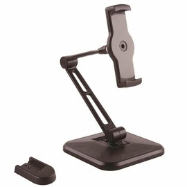 StarTech.com Universal Tablet Stand - Portable Tablet Stand w/ Optional Wallmount Base - Adjustable Pivoting Tablet Stand (ARMTBLTDT) Black 4.7" to 12.9" Tablets