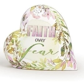 Faith 3.5" Heart Love Notes Musical by Roman