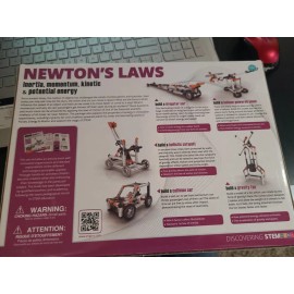 Engino Discovering STEM Newton's Laws Inertia, Momentum, Kinetic (open Box)