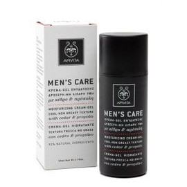 Apivita Men's Care Moisturizing cream-gel cedar & propolis 50 ml
