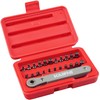 K451 Ultra Low Profile Screwdriver Bit Set with Mini Ratchet
