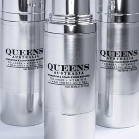 Queens Australia Hydration & Complexion Booster Collagen + Vitamin B + Hyaluronic Acid Gel, Hydraluron Moisture Jelly, Hydroboost Gel Cream Extra Dry