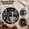 Halloween Decorations - Halloween Skeleton Welcome Sign for Front Door