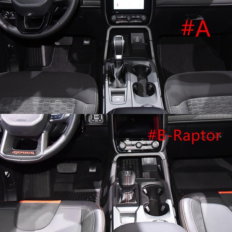 ZiWen Interior Trims Sport Gear Panel Center Console Cover Accessories