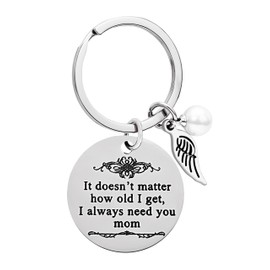 Rasonyet Bag Charms Mother's Day Gifts for Mom Cute Mom Keychain Gift from Daughter/Son-Present for Birthday Valentine's Day Christmas
