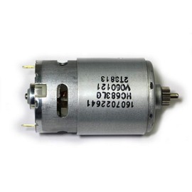 Original Bosch replacement part, DC motor 14.4 V, gear / pinion 13 teeth, item number: 2609199626# 2 609 199 626