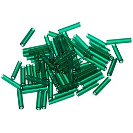 Mill Hill Medium Glass Bugle Beads, Creme de Mint