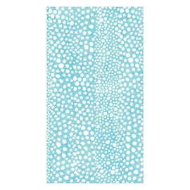 Caspari Pebble Paper Linen Guest Towels Napkins in Seafoam, Two Packs of 12