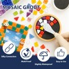 GDDP 200g Black Crystal Mosaic Grout, Handmade Grouting Filling Gaps