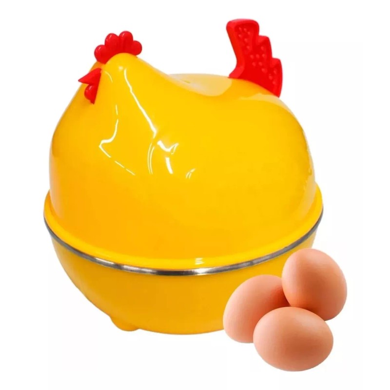Molin Dollins Huevera Eléctrica Hervidor Huevos Para Cocina Forma Gallina