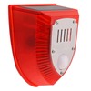 WONFAST Solar Motion Sensor Alarm Light Outdoor,Dog Barking&Gunshot Sound 129db
