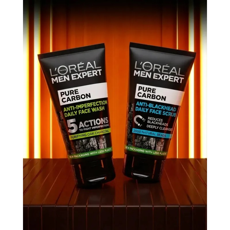 Gel Limpiador Antimperfección L'oréal Men Expert Pure Carbón Grasa