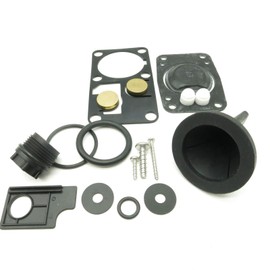 Jabsco 29045-0000 Twist N Lock Marine Kit di Servizio WC Manuale Adatto a 29090-0 & 29120-0, 1997 e precedenti
