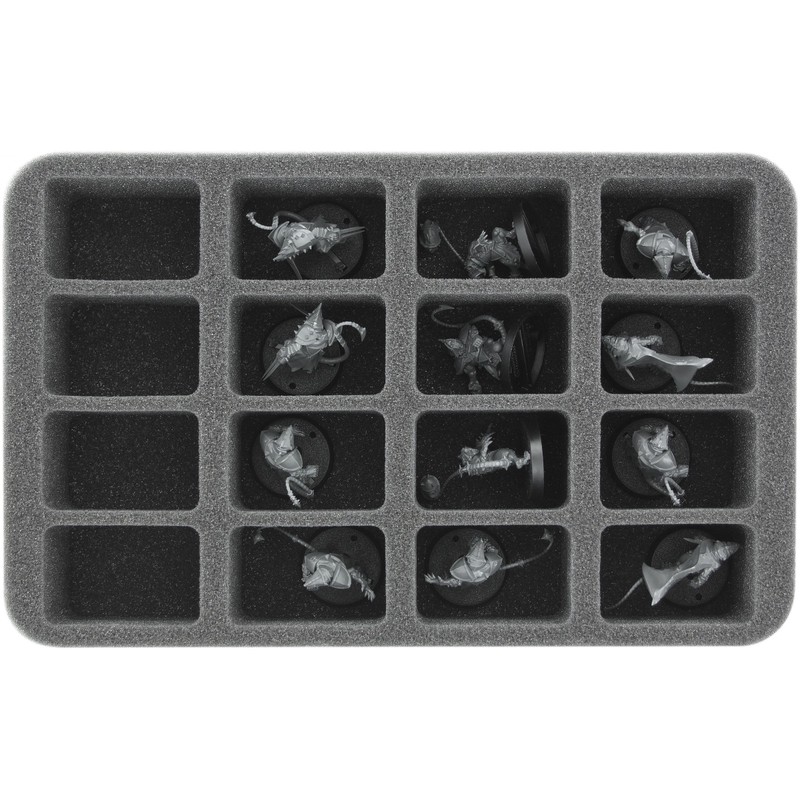 Feldherr MINI PLUS Case for 44 Blood Bowl miniatures -