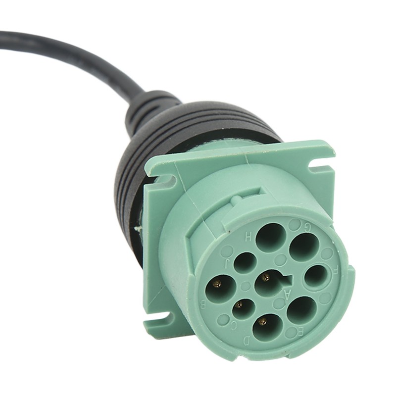9P J1939 to 6P J1708 Diagnostic Cable Plug and Play