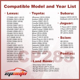 EPAuto CP285 (CF10285) Premium Cabin Air Filter includes Activated Carbon