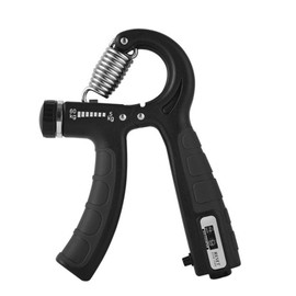 5-60kg Grip Strengthener Adjustable Hand Grip Trainer Forearm Strengthener Ultimate Grip Strengthener for Muscle Building and Injury Recovery for Athletes (Black)
