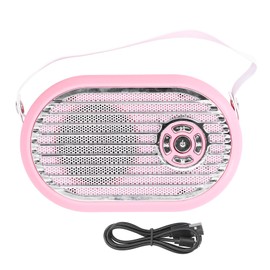 Sada Q6 Mini Portable Bluetooth Desktop Wireless Audio Speaker Multimedia LoudspeakerPink
