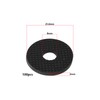 EMSea 100pcs M8 Rubber Washers Rubber Flat Washers Round Sealing