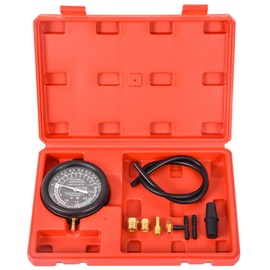 DHA Fuel Pump Vacuum Tester Carburetor Valve Pressure Tester Gauge Kit Car Truck