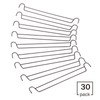 Pant Hangers for Rolling Pants Trolley 30 PCS, Bronze (Only
